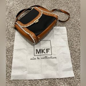 New! MKF Two-Tone Satchel